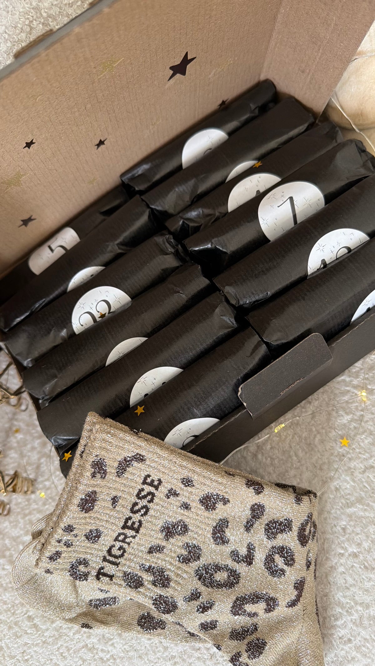 Calendrier de l’Avent Chaussettes à Paillettes 13 Cases - Édition 2026