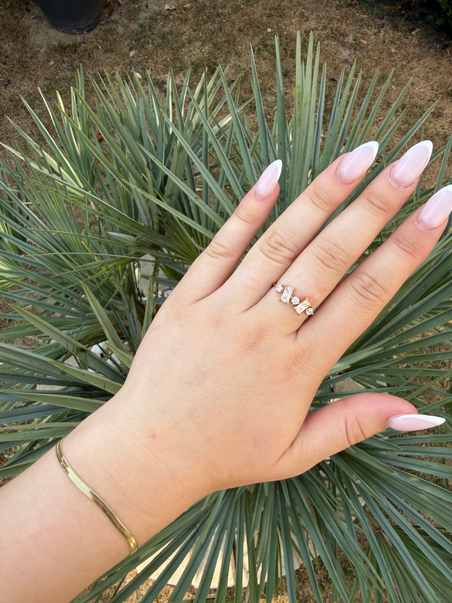 BAGUE SAPHIR OR