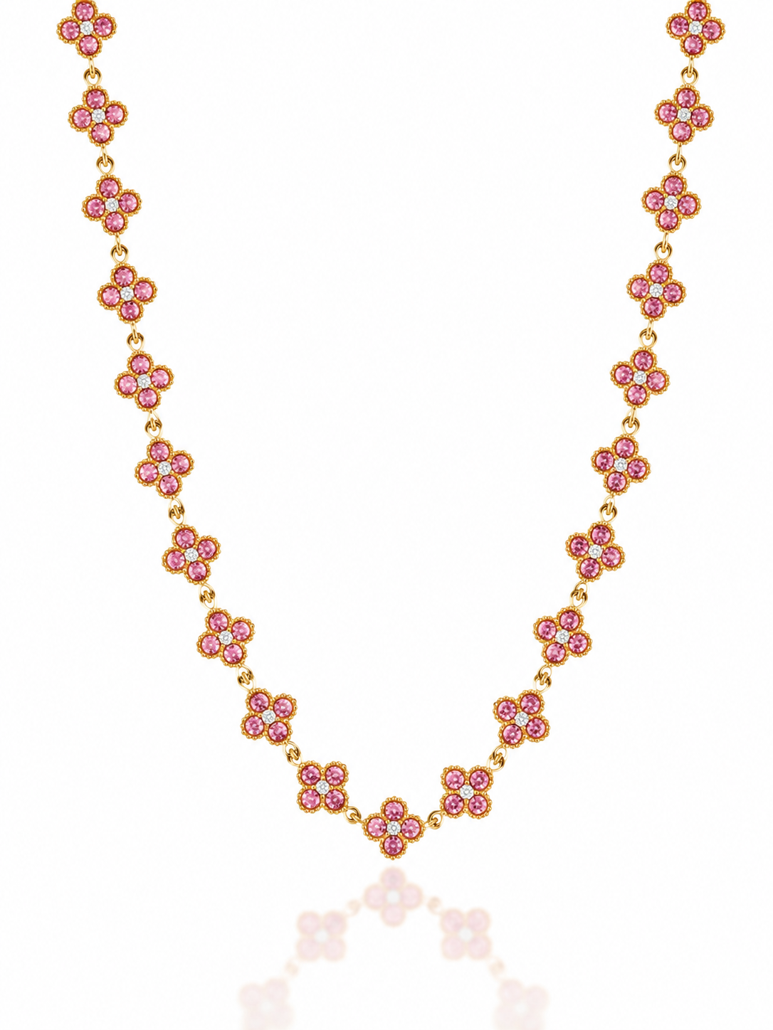 COLLIER AURA PINKY