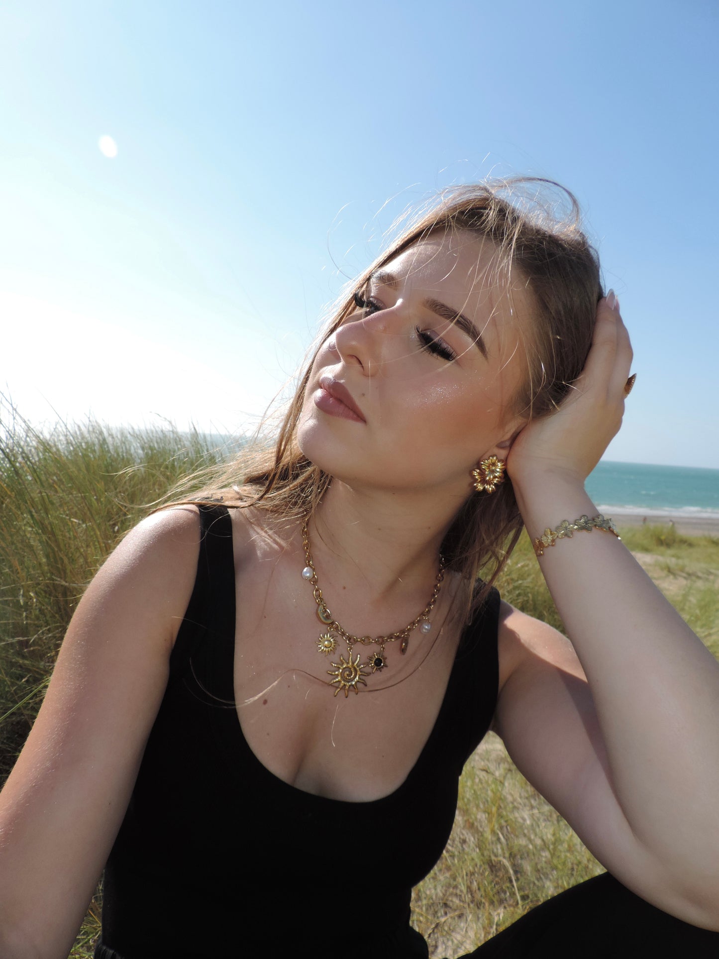 BOUCLES D'OREILLES LILA