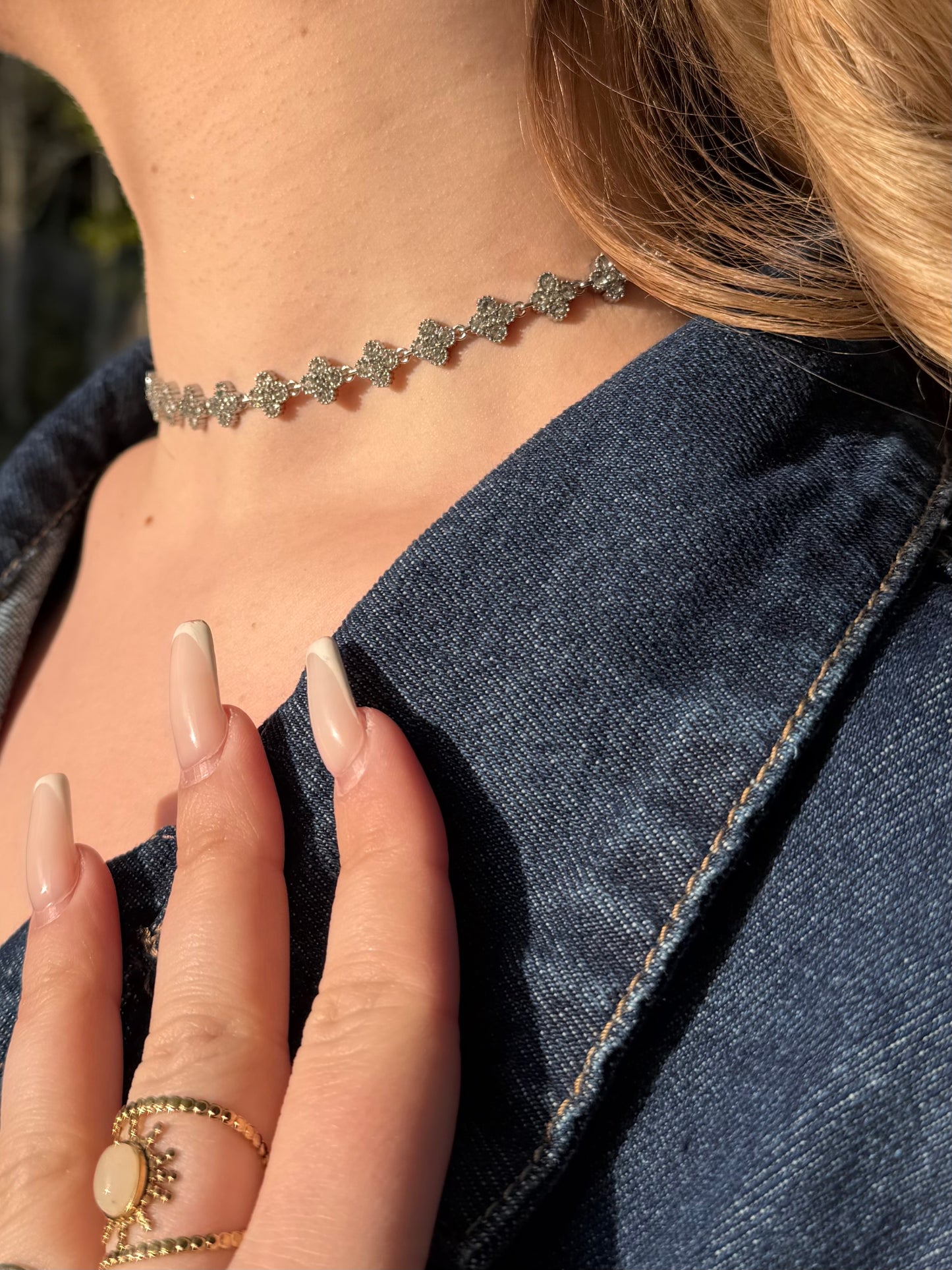 COLLIER AURA SILVER
