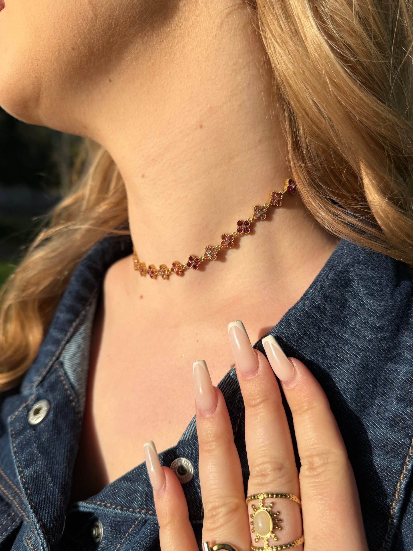 COLLIER AURA PINK
