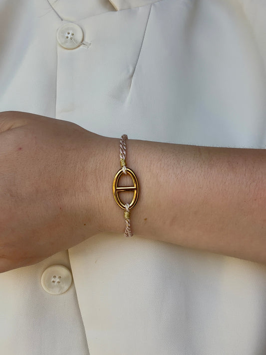 BRACELET CLÉO BEIGE ROSÉ