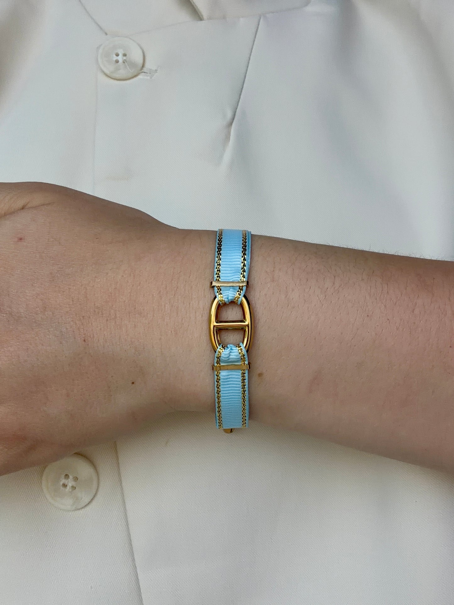 BRACELET JULIA BLEU CLAIR