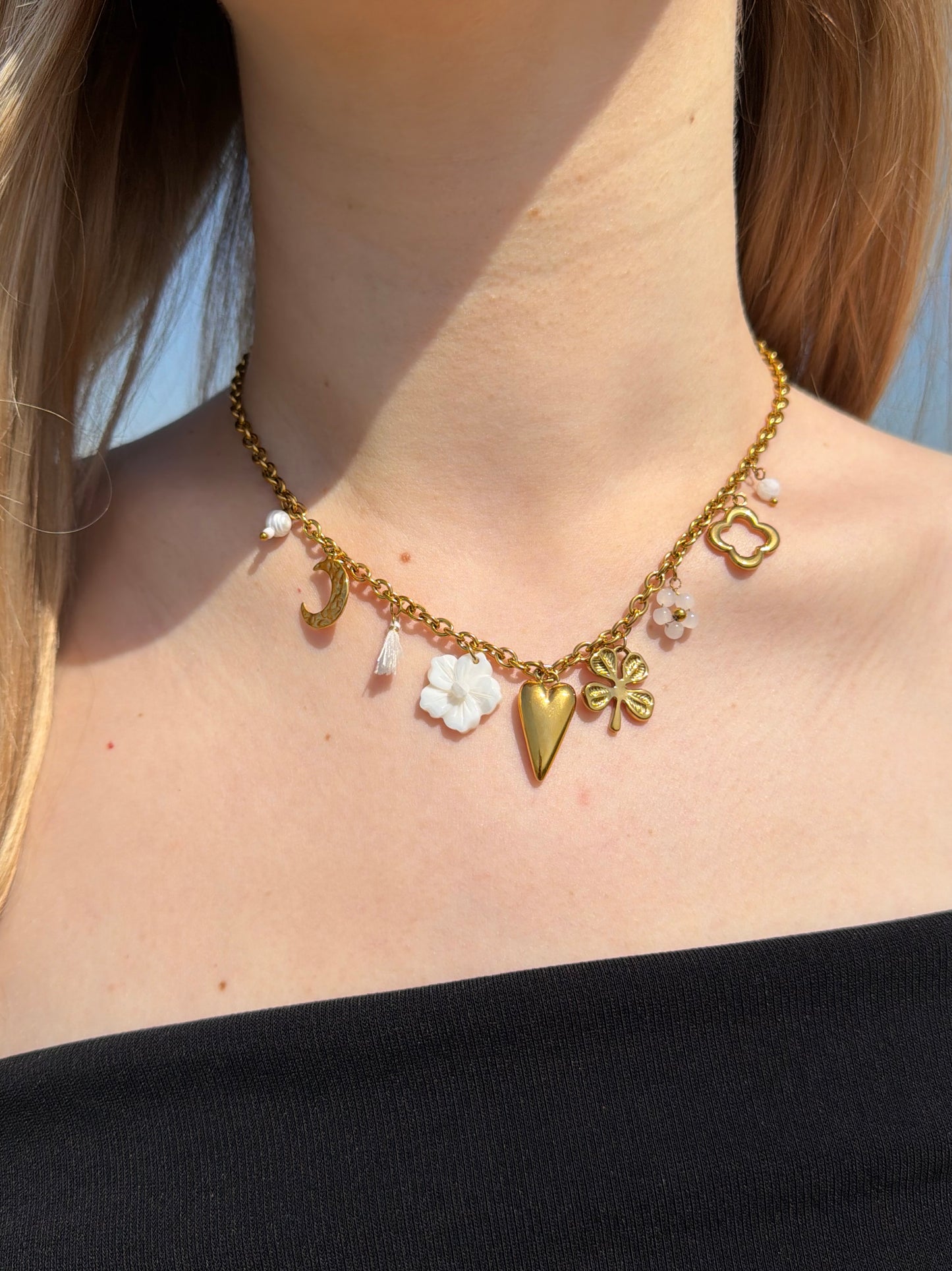 COLLIER ASTREA WHITE