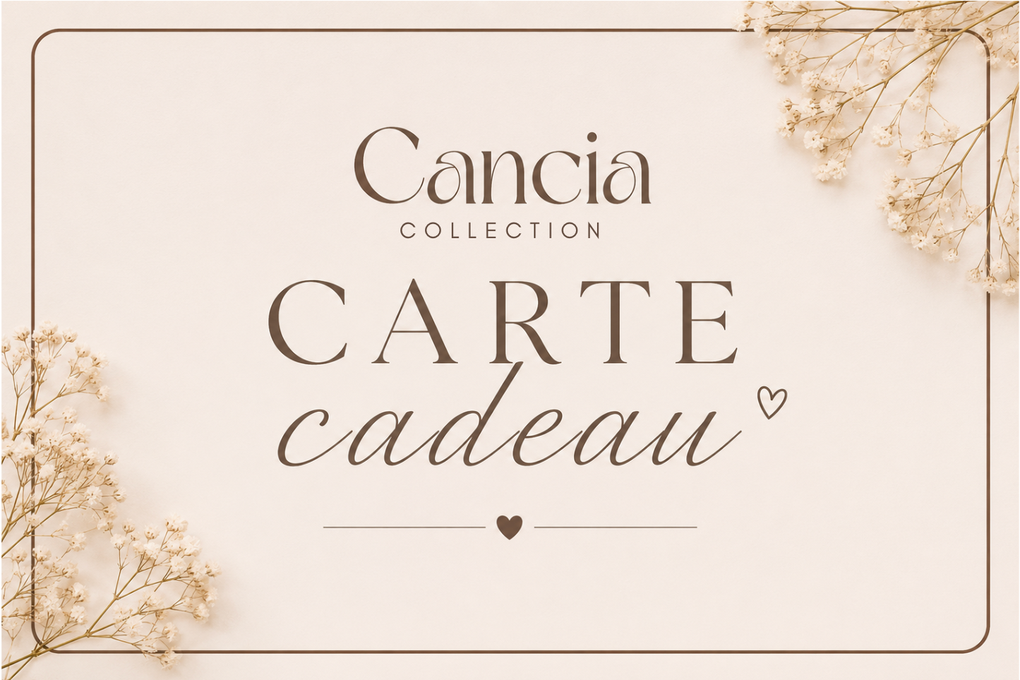 E-CARTE CADEAU