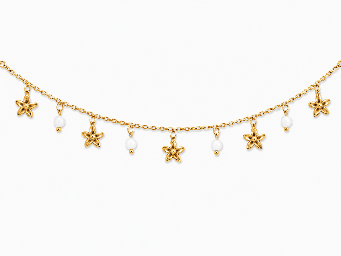 COLLIER ISAÉ WHITE