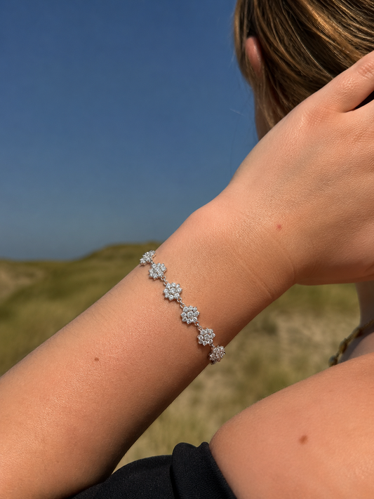 BRACELET ESMERALDA SILVER