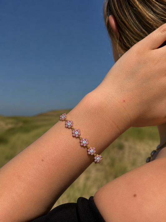 BRACELET ESMERALDA PINK
