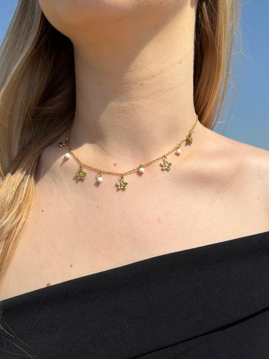 COLLIER ISAÉ WHITE