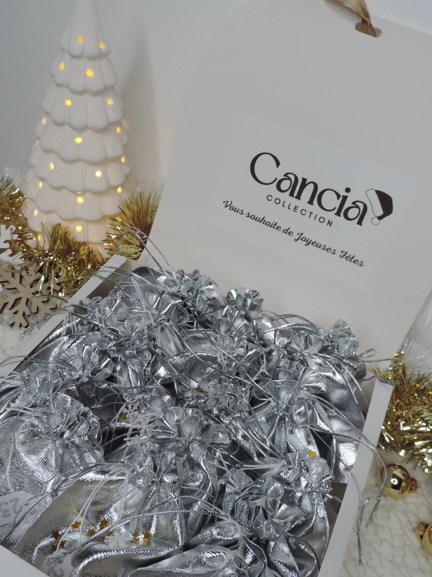 Calendrier de l’Avent Cancia Collection 2025 – 12 Cases
