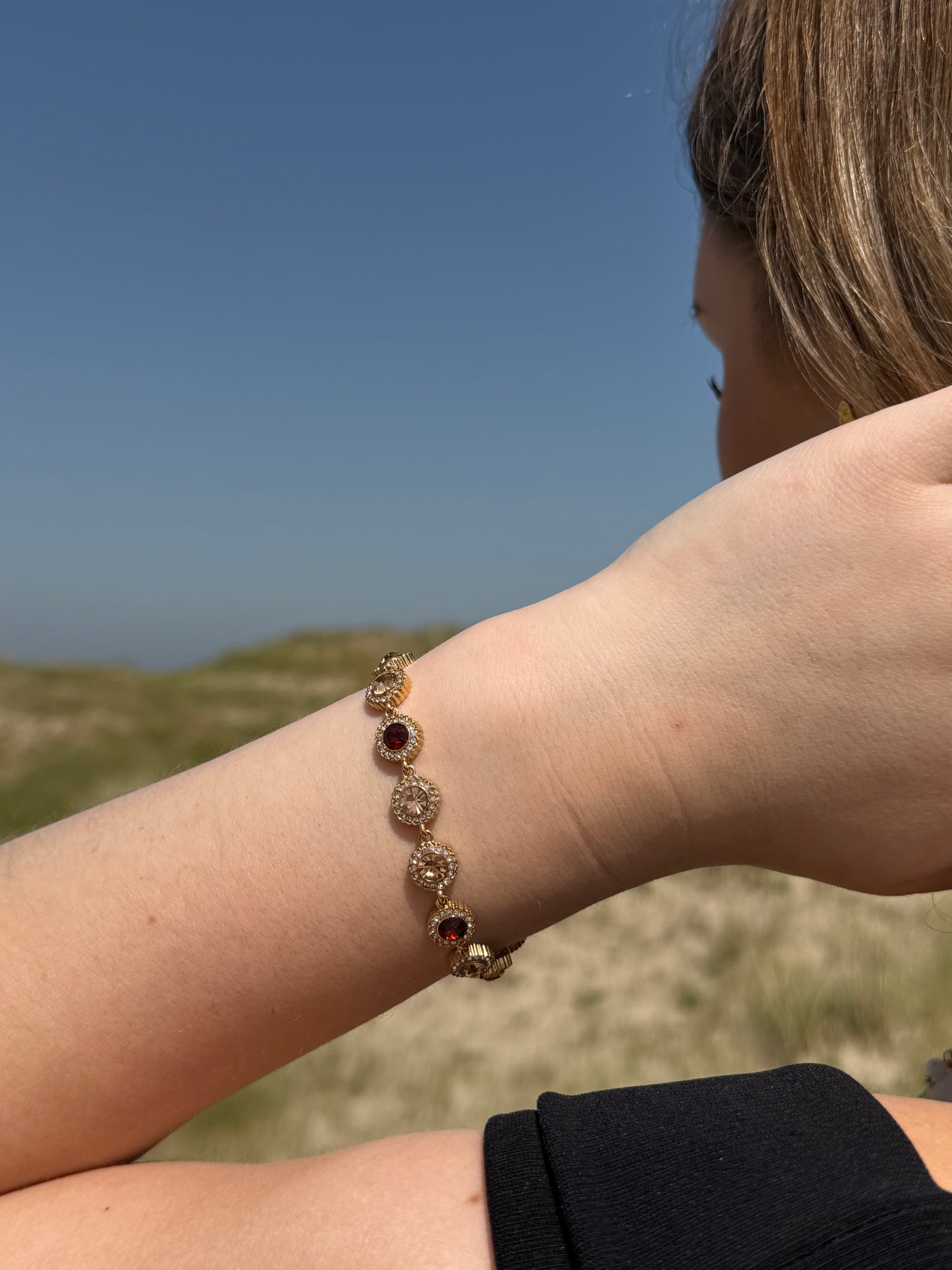 BRACELET SHINY BROWN