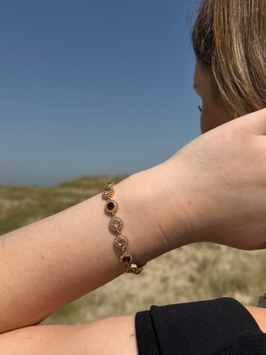 BRACELET SHINY BROWN