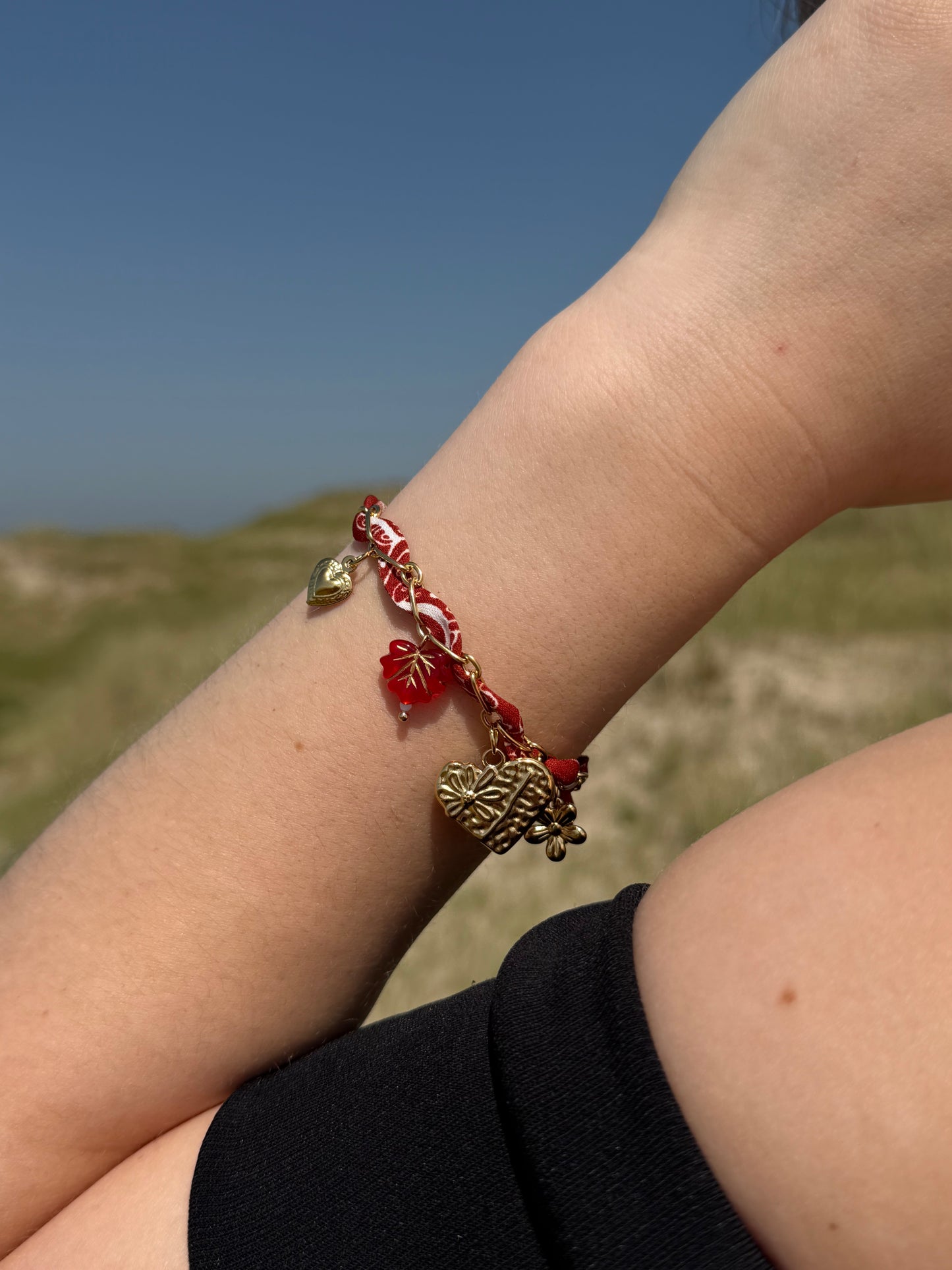 BRACELET TEDDY RED