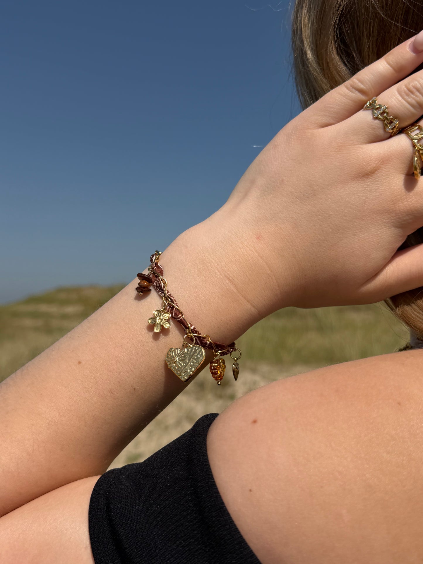 BRACELET TEDDY BROWN