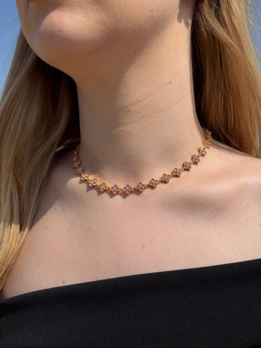 COLLIER AURA PINKY