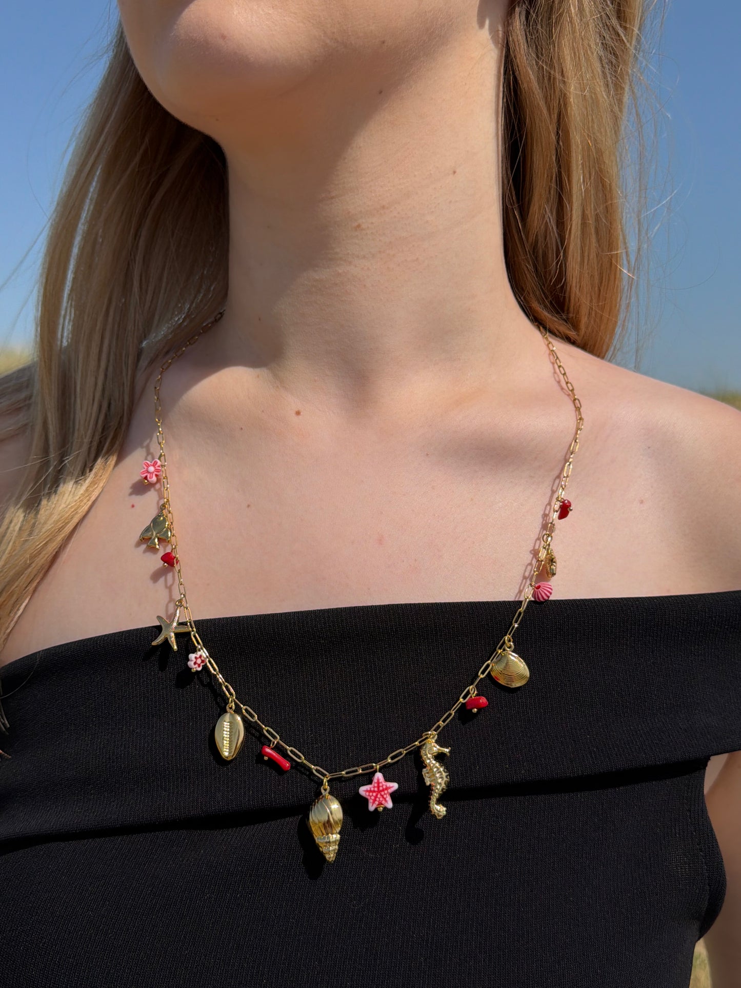 COLLIER ARIELLA PINK