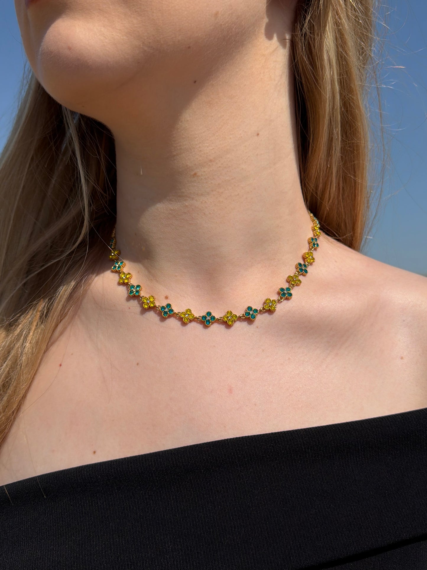 COLLIER AURA YELLOW