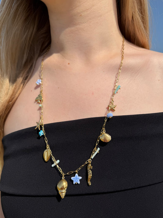 COLLIER ARIELLA BLUE