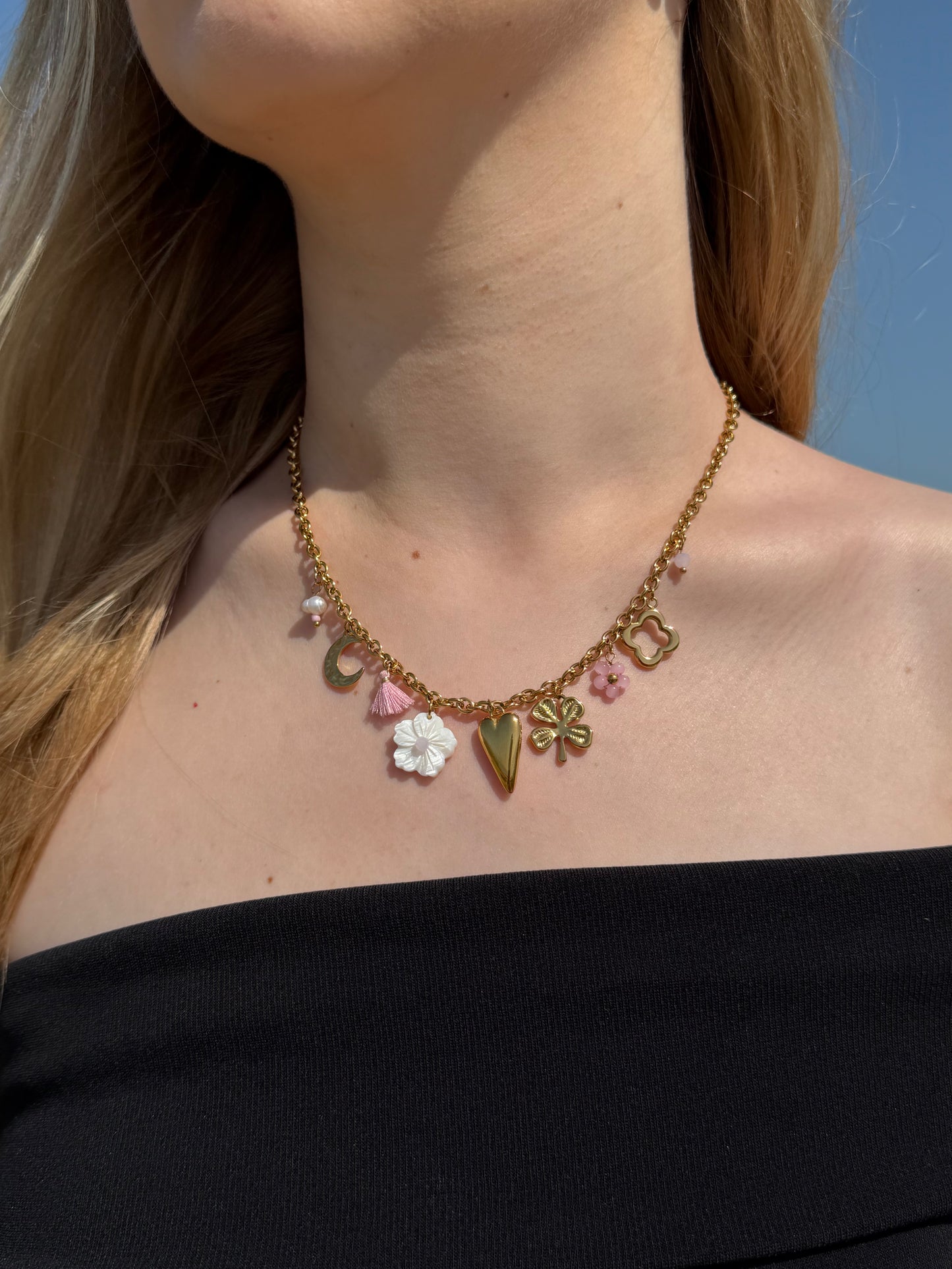 COLLIER ASTREA PINK