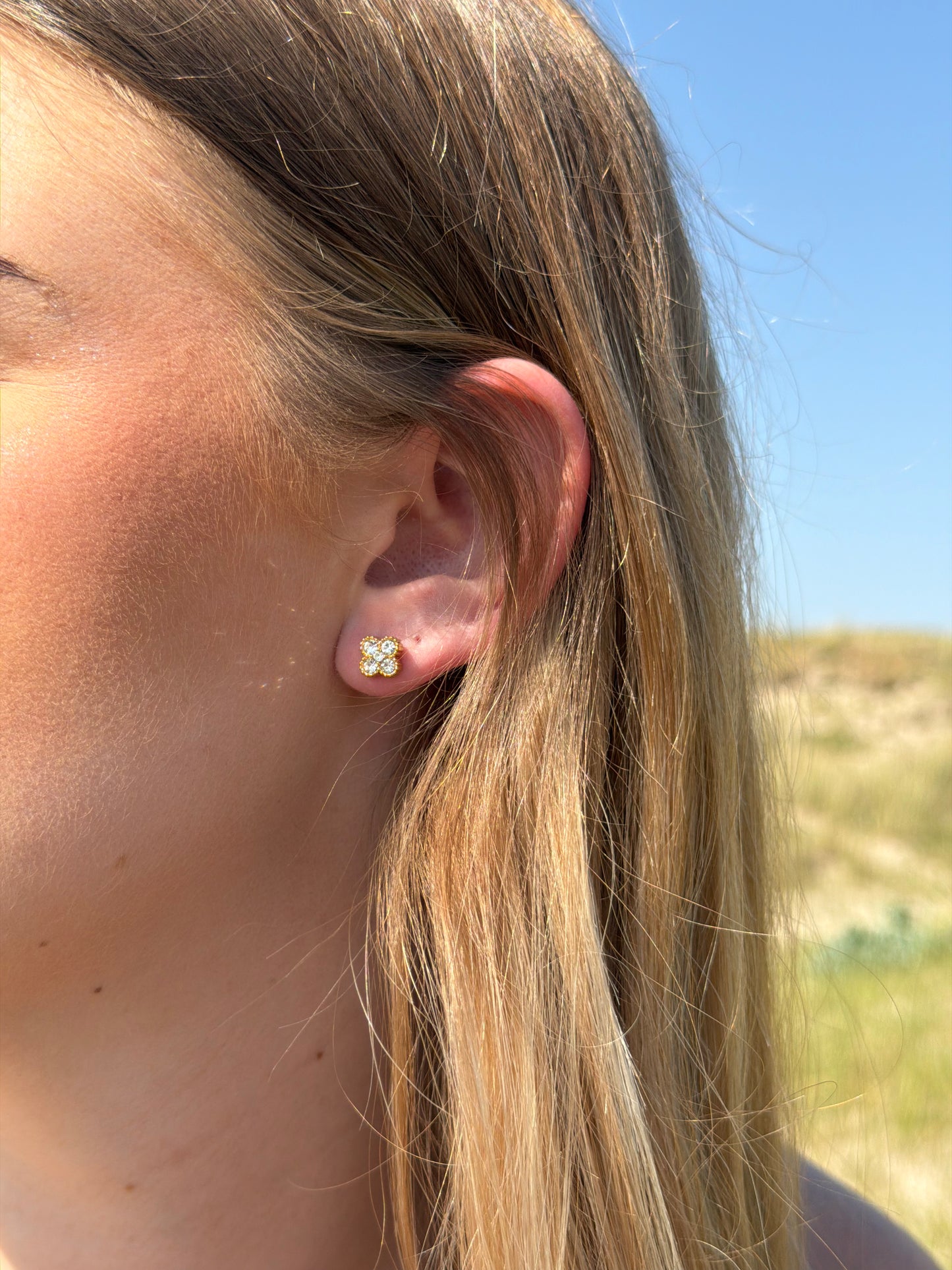 BOUCLES D'OREILLES ÉCLAT GOLD