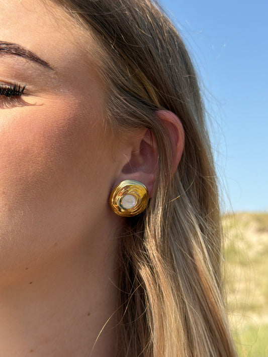 BOUCLES D'OREILLES NACRE MINI