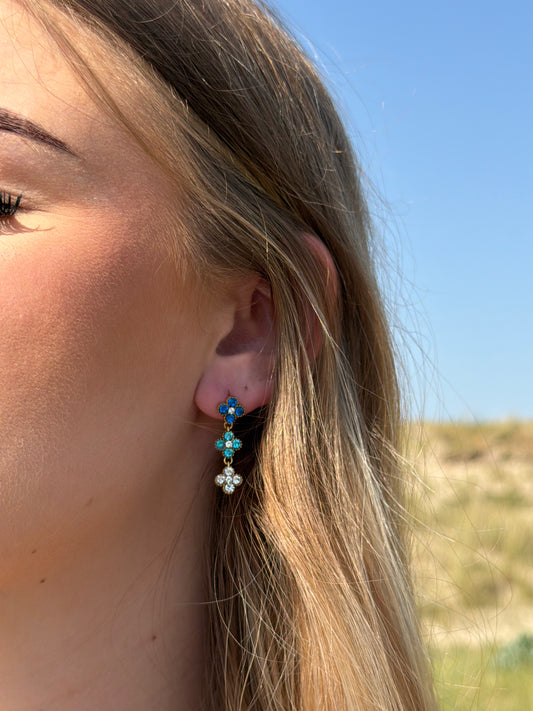 BOUCLES D'OREILLES ELYA BLUE