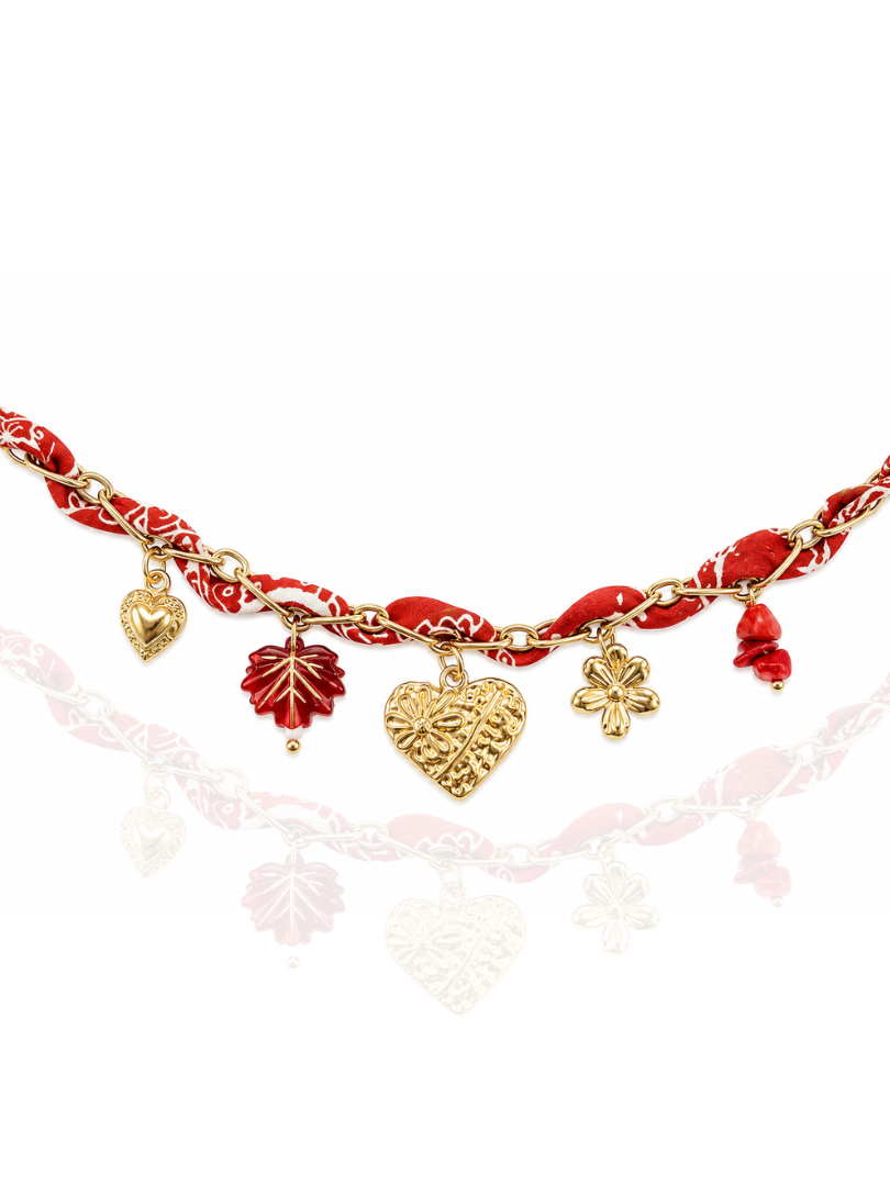 BRACELET TEDDY RED