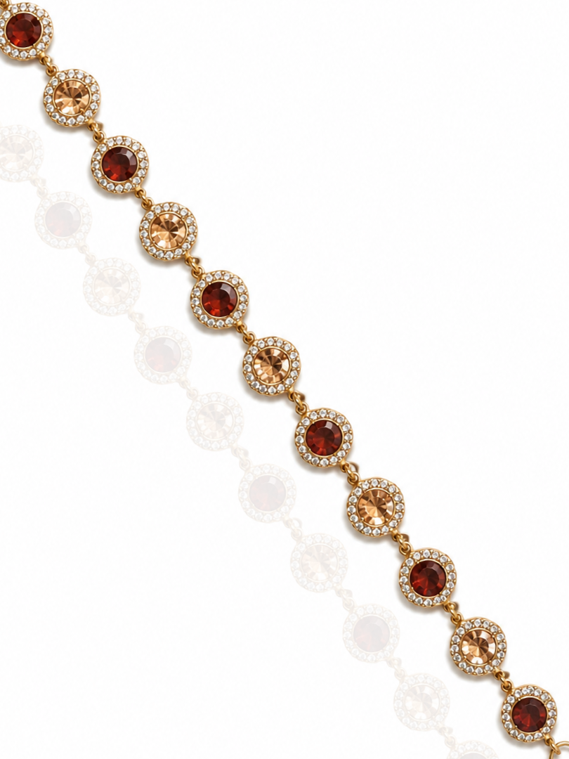 BRACELET SHINY BROWN