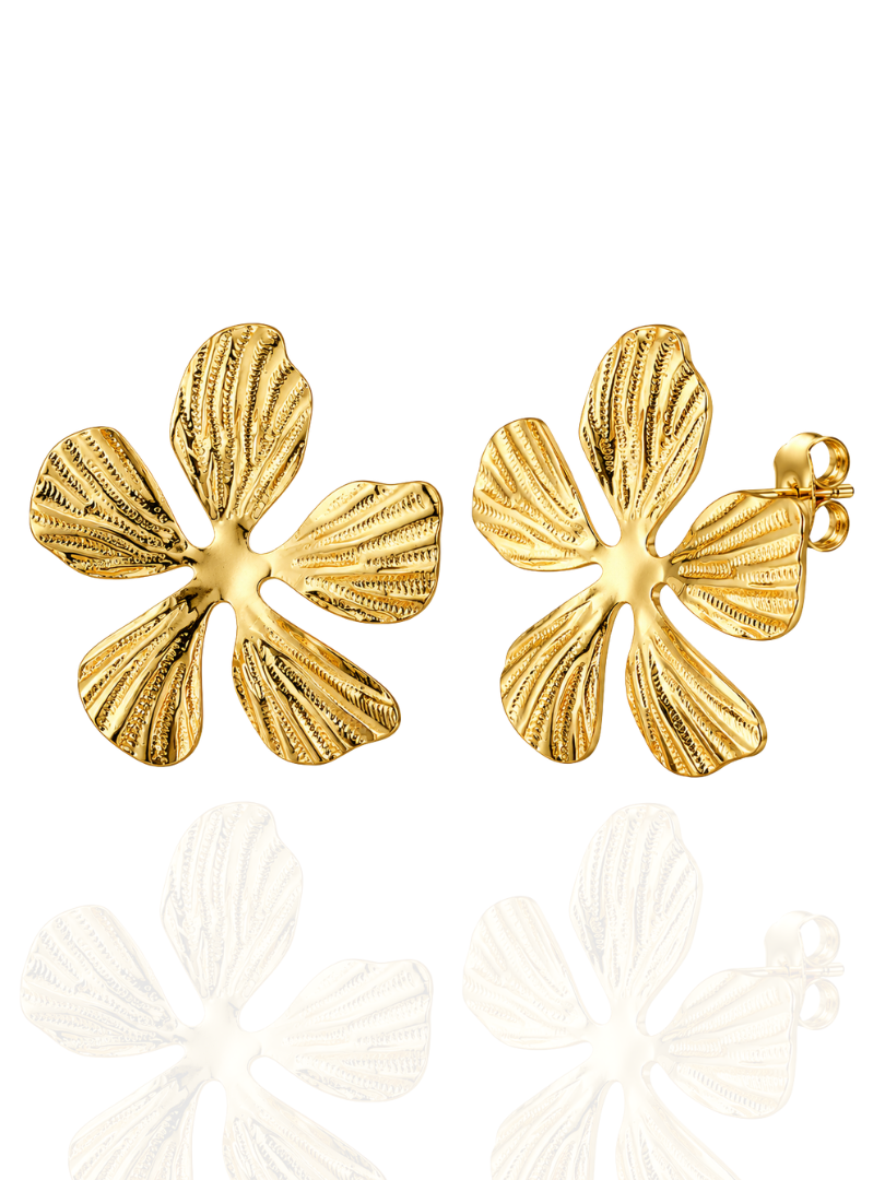 BOUCLES D'OREILLES FLEUR