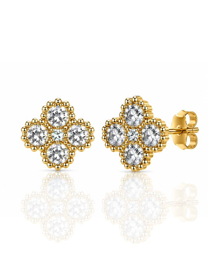 BOUCLES D'OREILLES ÉCLAT GOLD